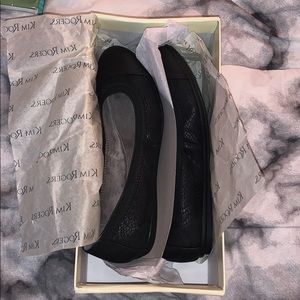 NWT KR Black Flats